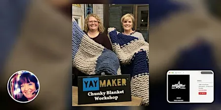 Chunky Blanket Making with Friends! Paint Nite @ Broadway Portobello FRIDAYS! • Broadway Bar and Grill Portobello • Ottawa