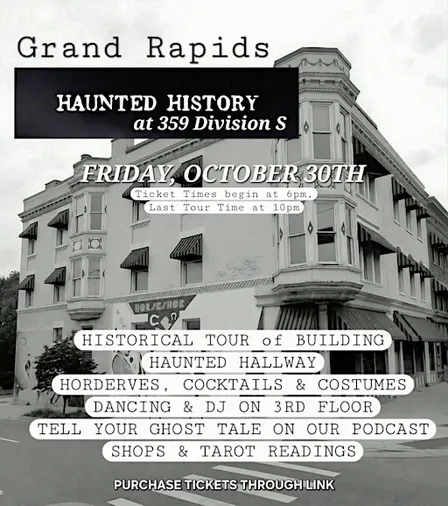 Grand Rapids Haunted History Tour & Soiree