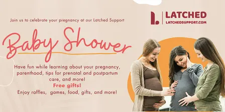 Free Latched Support Baby Shower