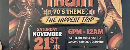 70's Review with a Soul Train 70's theme The Hippest Trip