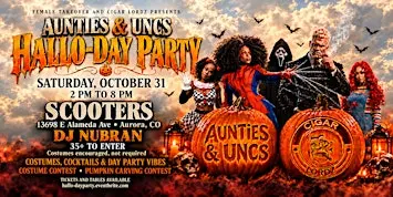 Aunties & Uncs & Cigar Lordz Hallo-Day Party