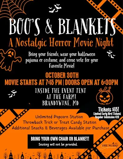 Boos & Blankets: A Nostalgic Horror Movie Night