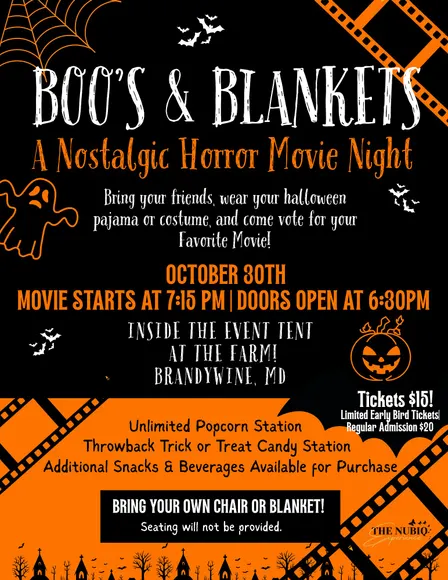 Boos & Blankets: A Nostalgic Horror Movie Night