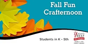 Fall Fun Crafternoon (K-5th) - 4pm