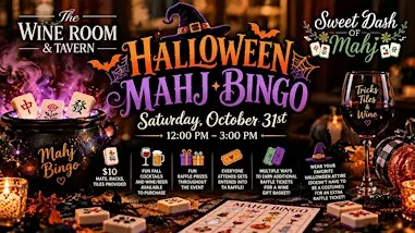 Halloween Mahjong Bingo