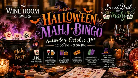 Halloween Mahjong Bingo