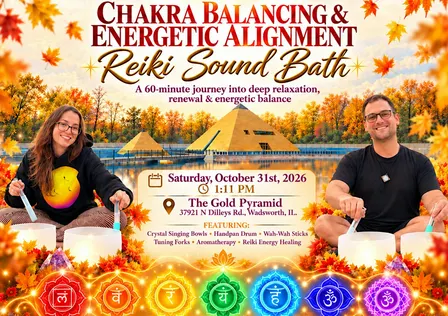 Reiki Sound Bath at the Gold Pyramid