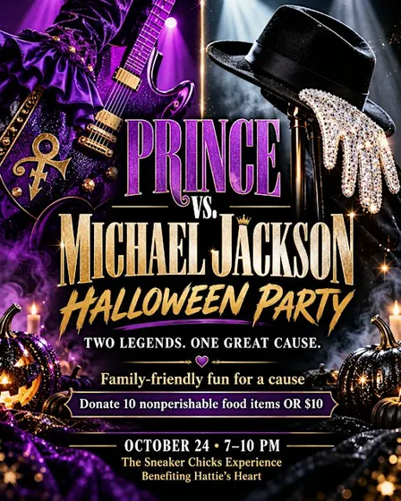 MJ vs Prince Costume Party