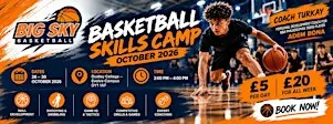 Basketball Skills Camp with COACH Turkay
