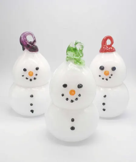 Blow Your Own Glass Snowman