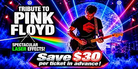Cobourg - Saturday , October 30, 2027 at 7h30 PM : Tribute to Pink Floyd