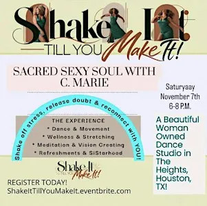 Shake it Till You Make It! Dance and Wellness Workshop