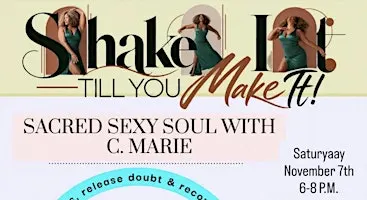 Shake it Till You Make It! Dance and Wellness Workshop