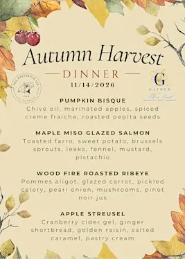A Taste of New England: An Autumn Dinner with Chris Viaud