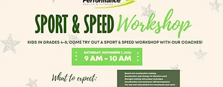Sport and Speed Workshop