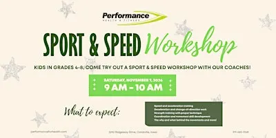 Sport and Speed Workshop