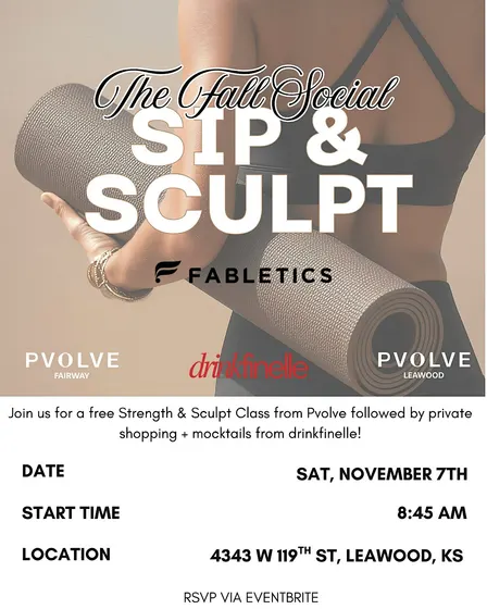 Sip & Sculpt: The Fall Social