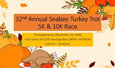 32nd Annual Seabee Turkey Trot 5K & 10K