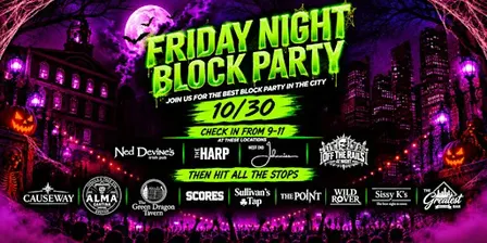WEST END FRIDAY NIGHT BLOCK PARTY: HALLOWEEN EDITION