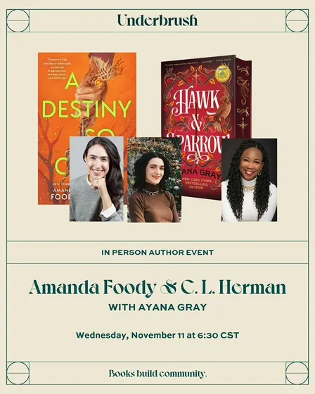 A Destiny So Cruel Release Event - with Ayana Gray!