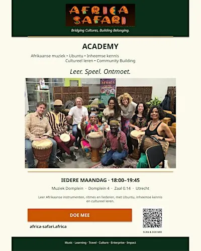 Africa Safari Academy Utrecht — Leer. Speel. Ontmoet.