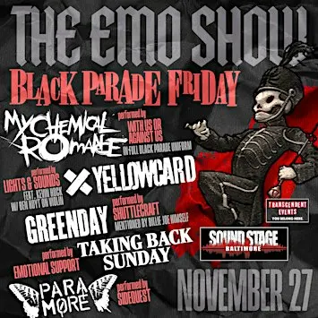 THE EMO SHOW: Black Parade Friday