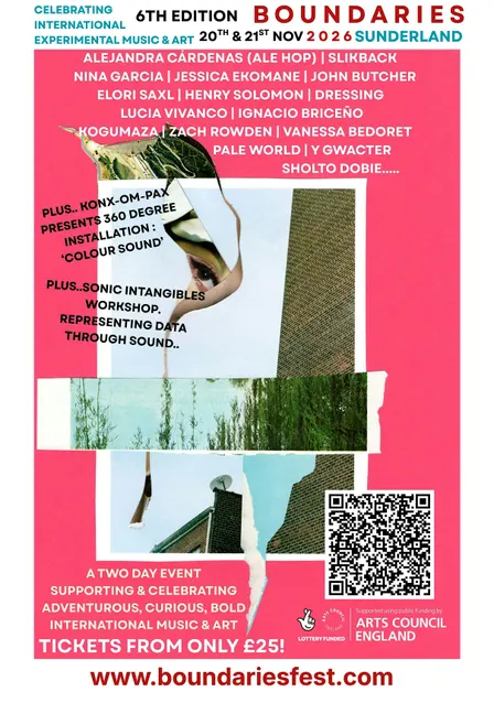 BOUNDARIES 2026 - 20TH NOVEMBER - FRIDAY EVENT - POPRECS -