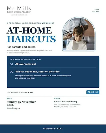 At-Home Haircuts: A Practical Look-and-Learn Workshop
