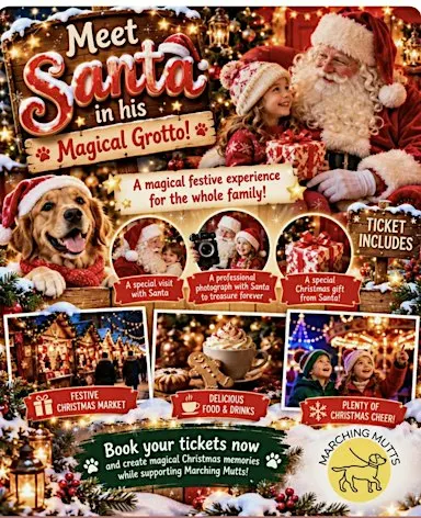 Meet Santa in his Magical Grotto