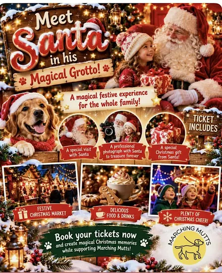 Meet Santa in his Magical Grotto