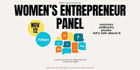 Women's Entrepreneur Panel at Bitter Social