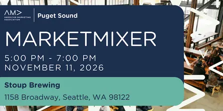 AMA Puget Sound November MarketMixer