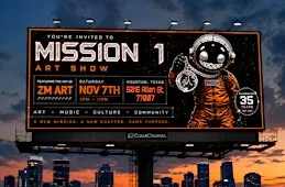 Mission 1 Art show