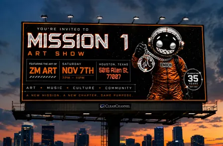 Mission 1 Art show