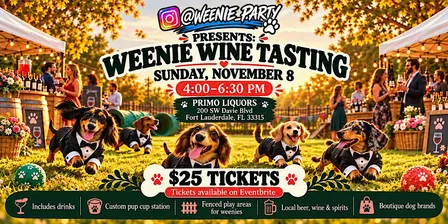 Weenie Wine Tasting