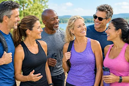 Fitness Singles Mixer (Ages Late 40s - 60s) with Guided Rotations