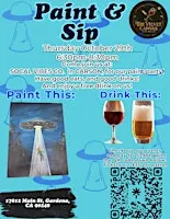 The UFO: Paint & Sip!