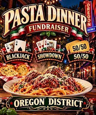 Casino and Pasta Dinner Night