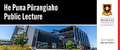 Tauranga Public Lecture - with Dr Rachel Tan