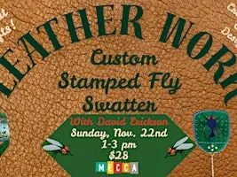 Leather Work: Custom Stamped Fly Swatter Workshop w/David Erickson