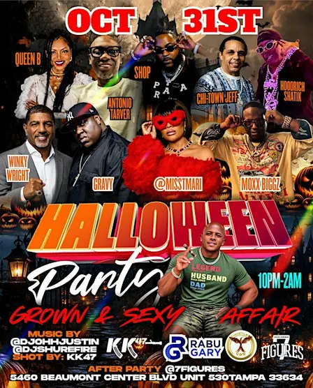 Grown and Sexy Halloween Party