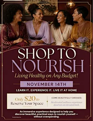 Shop To Nourish: Living Health on Any Budget