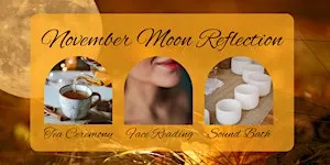 November Moon Reflection
