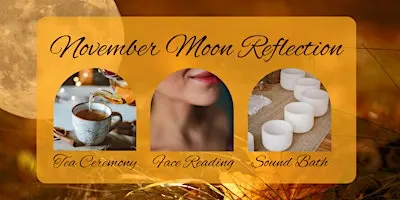 November Moon Reflection