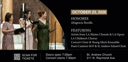 31st Annual Bach to Broadway Concert - St. Andrew Pasadena