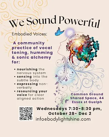 Embodied Voices : We sound Powerful