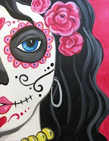 Day of the Dead Paint & Sip