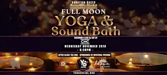 Full Moon - Candlelight  Yoga & Sound Bath with Live DJ in Denver