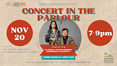 Concert in the Parlour: Uzbek Musical Heritage