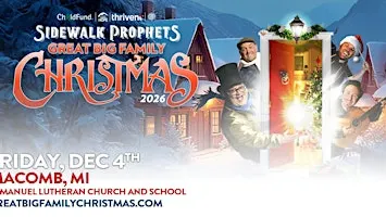 Sidewalk Prophets - Great Big Family Christmas Macomb, MI
